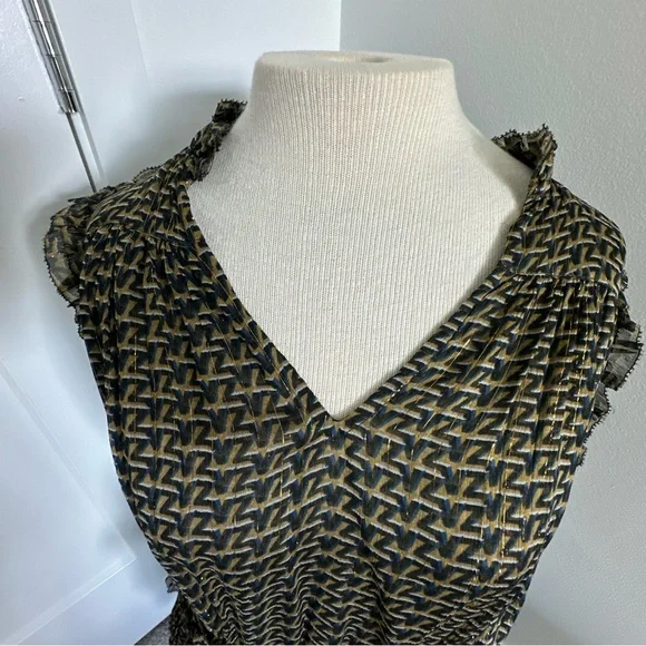 Zadig & Voltaire Rulie Chiffon Mini Dress womens size small NWOT - Picture 14 of 15